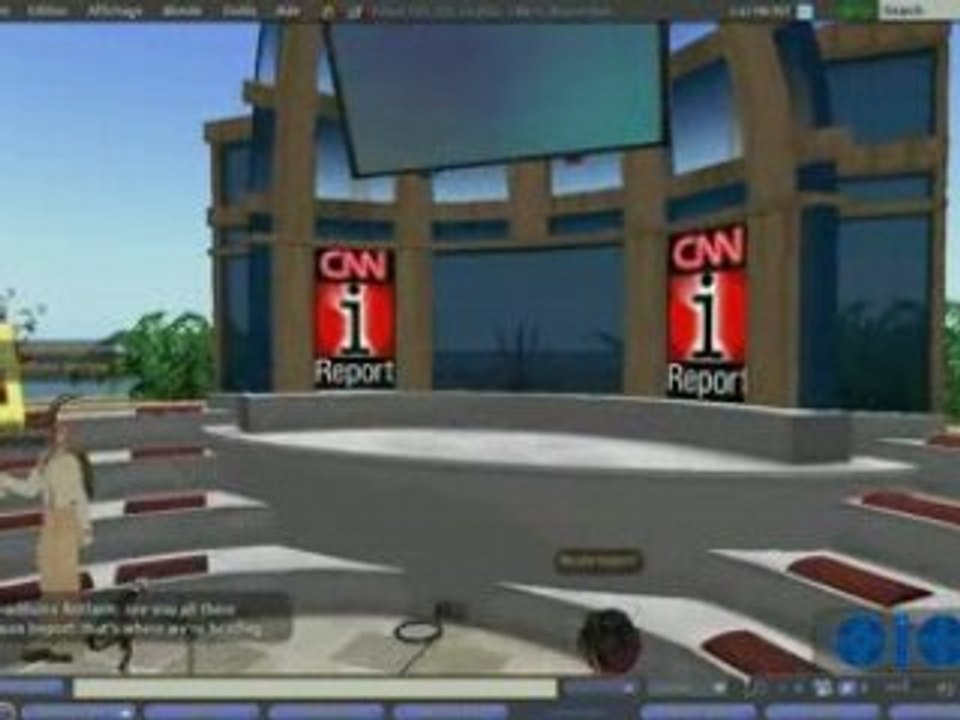 CNN dans Second Life