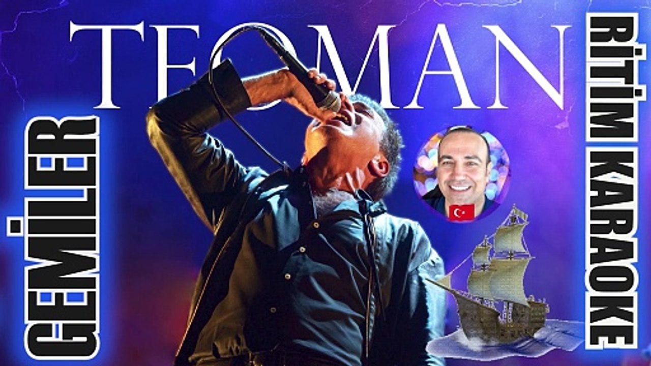 Gemiler - Teoman ✩ Ritim Karaoke Orijinal Trafik (Türkçe Rock)