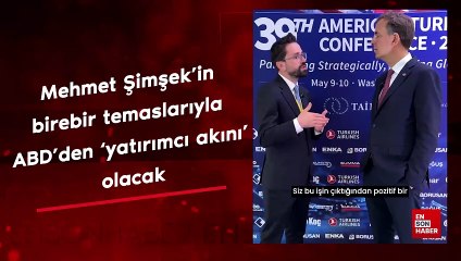 Mehmet Şimşek'in birebir temaslarıyla ABD'den "yatırımcı akını" olacak