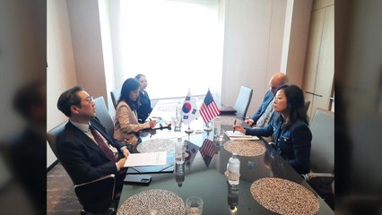 외교부 북핵단장, 미·일·중 북핵대표와 연쇄 협의..."북러 협력 저지 노력" / YTN