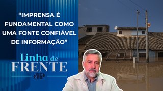 Paulo Pimenta fala sobre as fake news durante as enchentes no RS | LINHA DE FRENTE