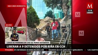 Liberan a nueve estudiantes detenidos por riña en CCH Naucalpan