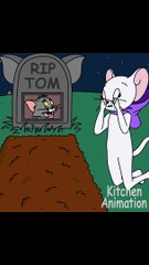 Tom became a zombie-glitch _ Tom and Jerry (Animation) #shorts