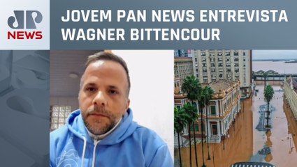 Morador de Porto Alegre sobre enchentes: “Dentro de uma hora, estava tudo cheio de água”