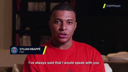 Kylian Mbappé announces decision to leave PSG
