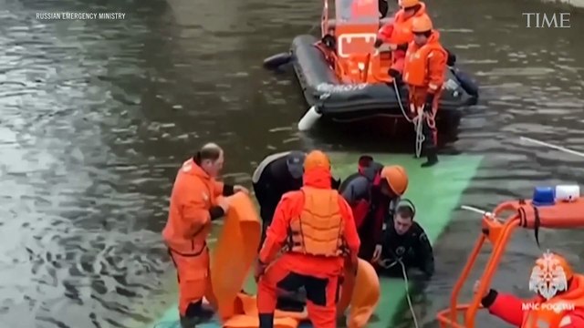 Bus Plunges Into River in Russian City of St. Petersburg, Killing Seven