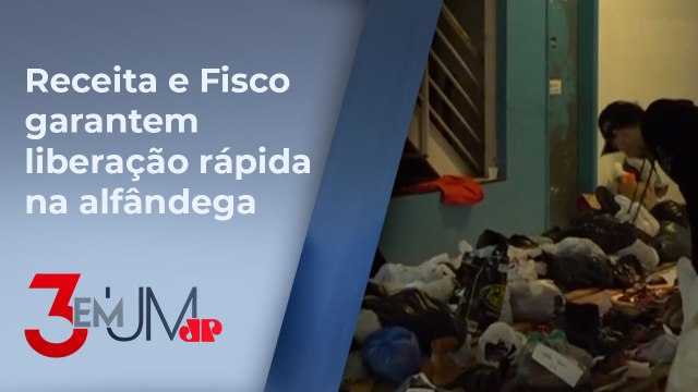 Ajuda ao RS: Doações vindas do exterior estão isentas de impostos