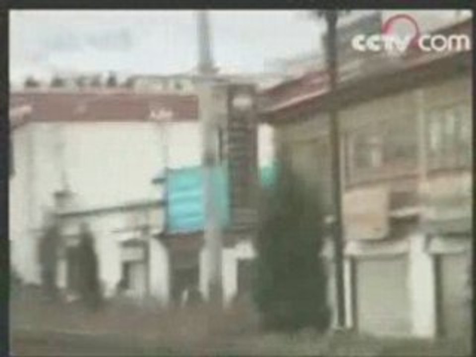 Lhassa émeutes des 14 15 mars CCTVF