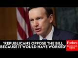 Chris Murphy Blasts GOP Over Opposition To The Bipartisan Border Bill After Trump Trashed It