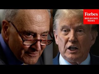 'They Think Chaos Will Help Them Win': Schumer Slams GOP For Killing Border Deal To Benefit Trump