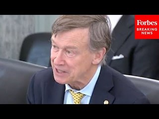 John Hickenlooper Leads Senate Commerce Committee Hearing On Data Security