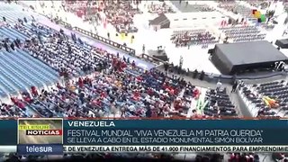 Pueblo de Caracas inauguró el Festival Internacional Venezolano