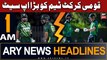 ARY News 1 AM Headlines 11th May 2024 | Ireland defeat Pakistan for the first time in T20Is