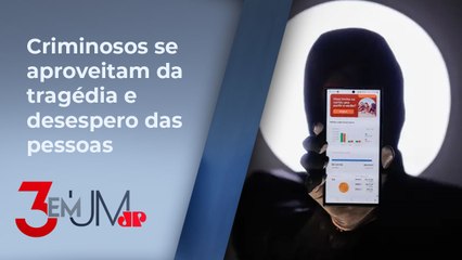 Golpe no RS: Vítimas são enganadas com pagamento por resgate em botes e helicópteros