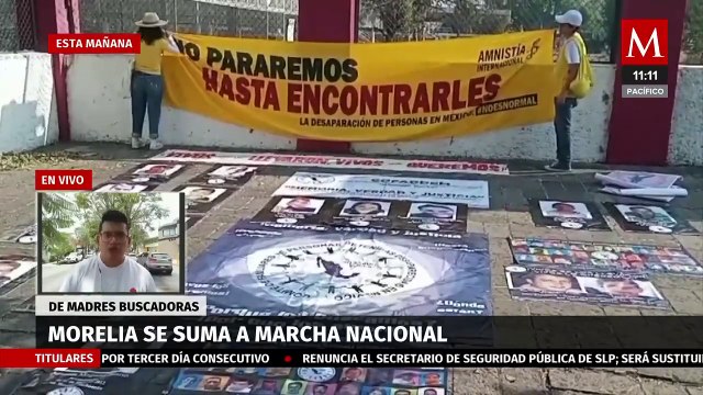 La señora María Elena lleva 8 años buscando a su hijo en Michoacán; la Fiscalía perdió el expediente