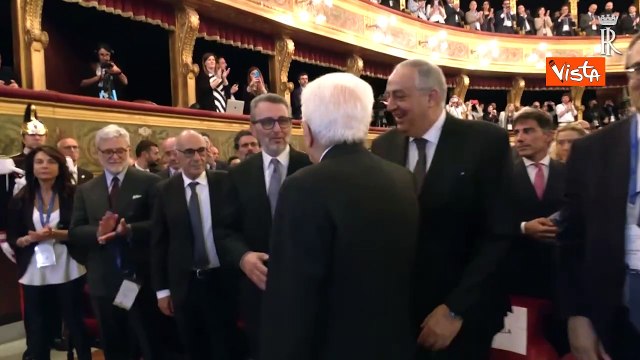 Il Presidente della Repubblica Sergio Mattarella al Congresso dell'Anm a Palermo