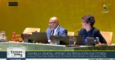 Temas del Día 10-05: La ONU adoptó resolución que otorga derechos de participación a Palestina