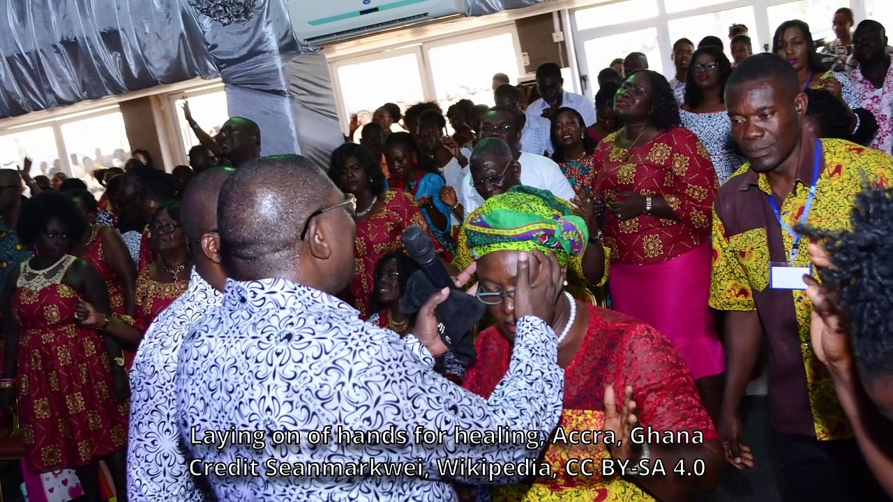 Laying on of hands and imparting the Holy Spirit