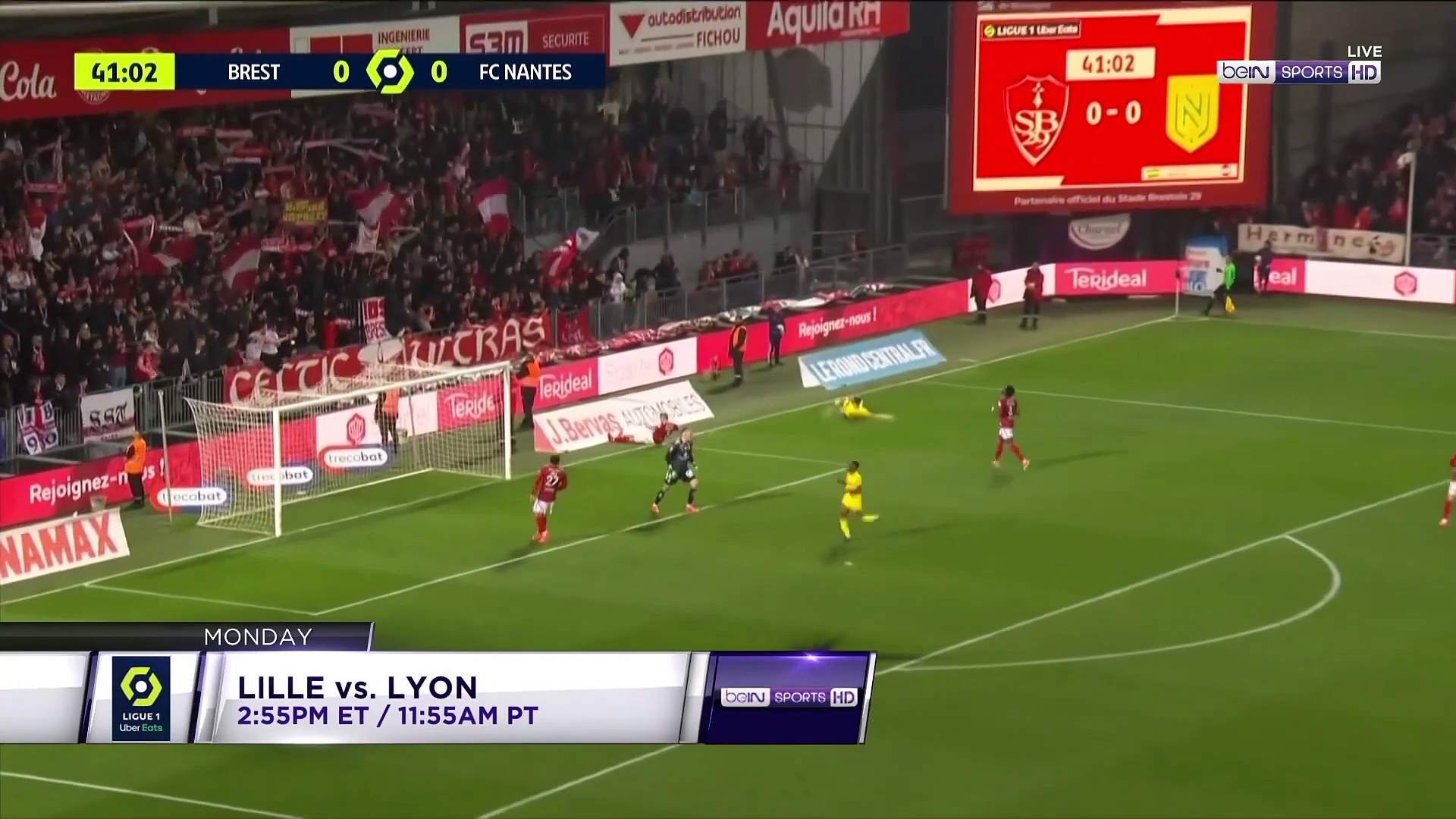 VIDEO  Ligue 1 Highlights Brest vs FC Nantes