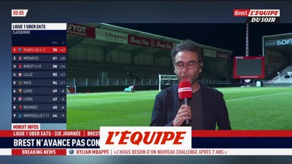 Télécharger la video: Brest coince contre Reims et reste à portée de Lille dans la course à la C1 - Foot - L1