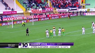Gol Kralı Vagner Love (2016_2017) _ Tüm Goller _ Trendyol Süper Lig
