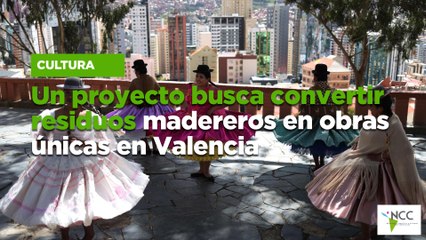 Un proyecto busca convertir residuos madereros en obras únicas en Valencia