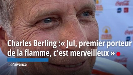 Charles Berling dévoile son enthousiasme pour Jul, le premier porteur de la flamme olympique 🔥