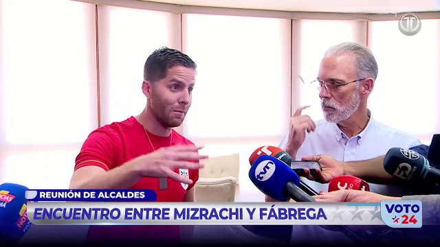 José Luis Fábrega y Mayer Mizrachi sostienen primera reunión de transición en la Alcaldía de Panamá