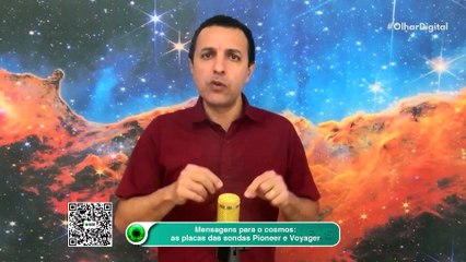 Mensagens para o cosmos as placas das sondas Pioneer e Voyager