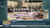 Colectivo de personas desaparecidas en México se pronunciaron por evocación