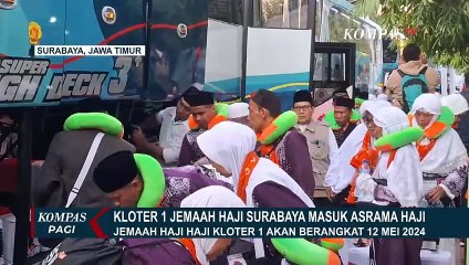 Tiba di Asrama, Jemaah Haji Kloter 1 Akan Berangkat ke Madinah pada 12 Mei 2024