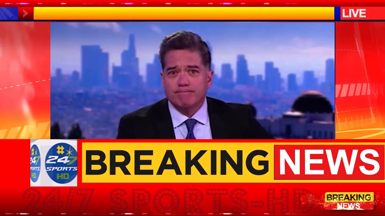 KTLA anchor Frank Buckley breaks down in tears as he remembers his colleague Sam Rubin, who died