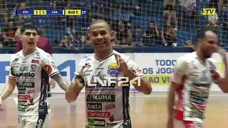 Cascavel Futsal vira o jogo e vence o Santo André por 3 a 1 pela Liga Nacional