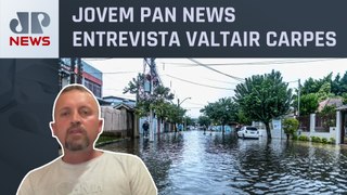 Morador de Canoas relata situação trágica da cidade