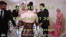 Gigi Hadid es entrevistada por Emma Chamberlain en la Met Gala. [SUB/ES]