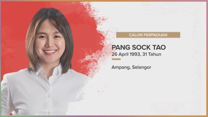 [INFOGRAFIK] N0.6 Kuala Kubu Baharu, calon Perpaduan, Pan Sock Tao