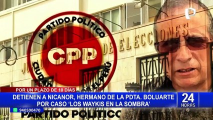 Descargar video: PANORAMA: Nicanor Boluarte habría traficado influencias para tener acceso a presupuestos estatales