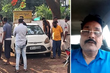 MP के बड़े बिजनेसमेन की कार में लाश मिली