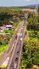 Jembatan Shortcut Tabanan Gilimanuk Bali Drone Video
