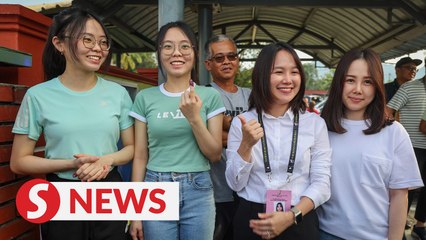 Doubles spotted at KKB polling station