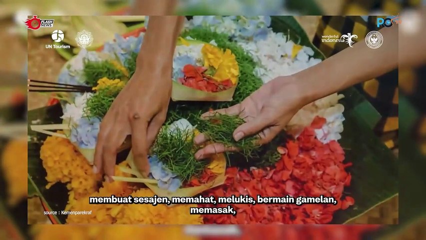 UNWTO Tetapkan Bali Sebagai Percontohan Pariwisata Gastronomi Dunia