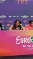 Eurovision : Le comportement irrespectueux de la candidate grecque et du néerlandais face à la représentante d Israël, en pleine conférence de presse, choque les internautes !