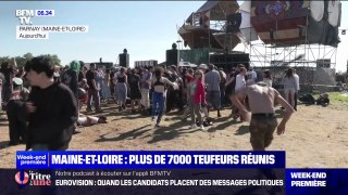 Maine-et-Loire: près de 7.000 fêtards rassemblés pour la rave-party non déclarée