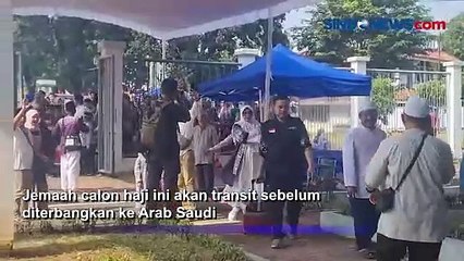 Jemaah Haji Kloter 1 di Asrama Pondok Gede, Transit sebelum Terbang ke Tanah Suci
