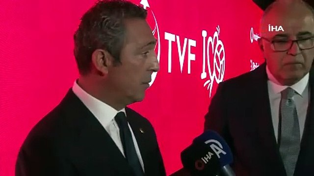 Fenerbahçe Başkanı Ali Koç’tan TVF’ye övgü