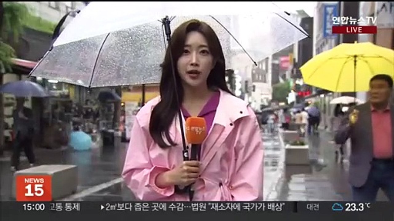 [날씨] 오늘 전국 곳곳 비…밤 사이 시간당 20㎜ 강한 비