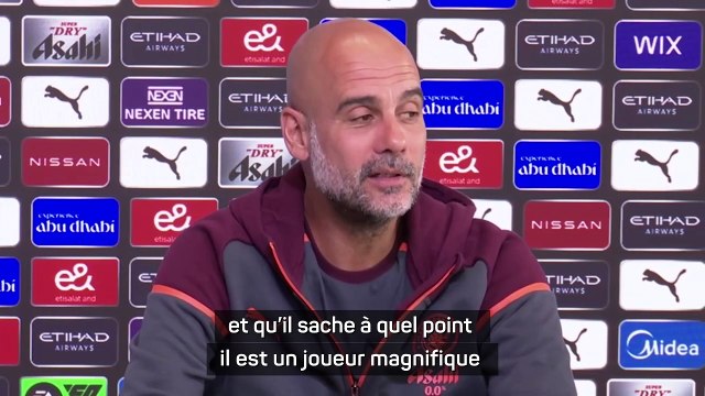 Guardiola : Rodri pas nommé pour le joueur de l'année ? C'est des trucs de journalistes