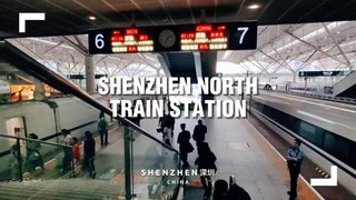 China Railway High-speed (CRH) at Shenzhen North Railway Station