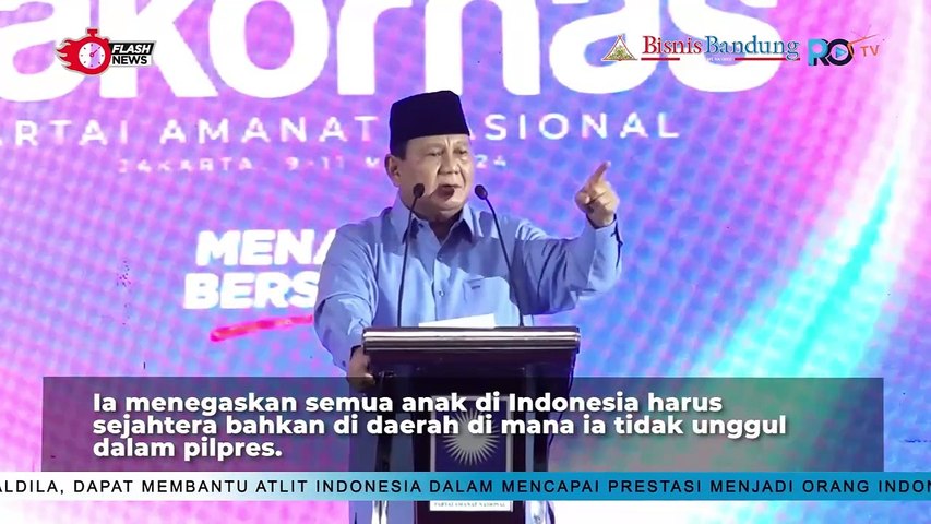 Prabowo Janji Program Kesejahteraan Sentuh Anak-anak di Seluruh Indonesia