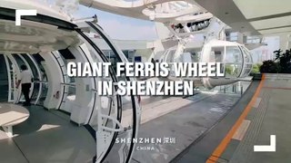 Shenzhen's BIGGEST Ferris Wheel: The Bay Glory